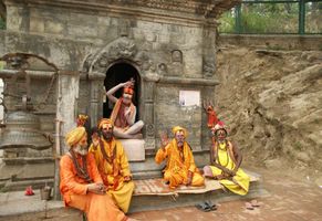 Nepal Reise, Heilige Männer