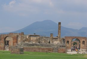 Pompei und Vesuv