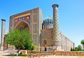 Registan in Samarkand, Usbekistan