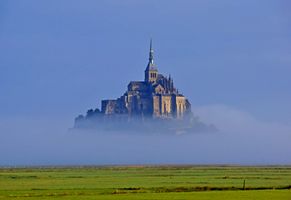 Der berühmte Klosterberg Mont Saint Michel