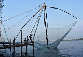 Chinesische Fischernetze, Kochi