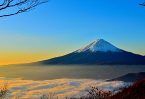 Fuji im Morgenlicht