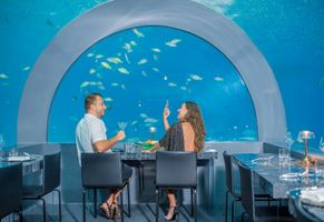 You & Me Maldives, Unterwasser-Restaurant, Malediven