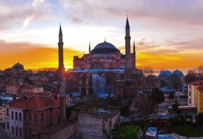 Die Hagia Sophia Moschee