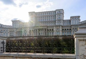 Rumänien Bukarest Palast