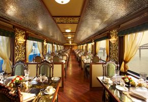 Mayur Mahal Restaurant im Mahajaras Express