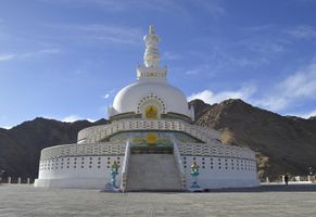 Shanti-Stupa, Leh
