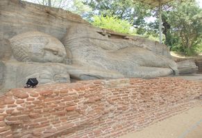 Buddhastatue in Polonnaruwa