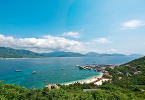 Strand in Hainan, China Reise