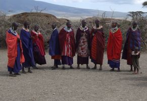 Angehörige der Massai