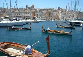 Dghajsa-Wassertaxi In Valletta