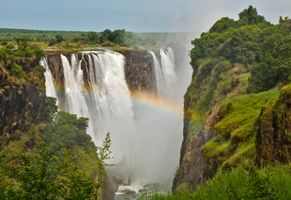 Victoriafälle, Simbabwe und Sambia