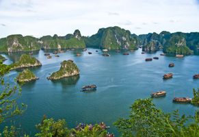 Vietnam, Halong Bucht