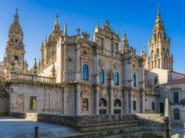 Santiago de Compostela in Galicia