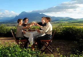 Wein mit Freunden, Südafrika Reise