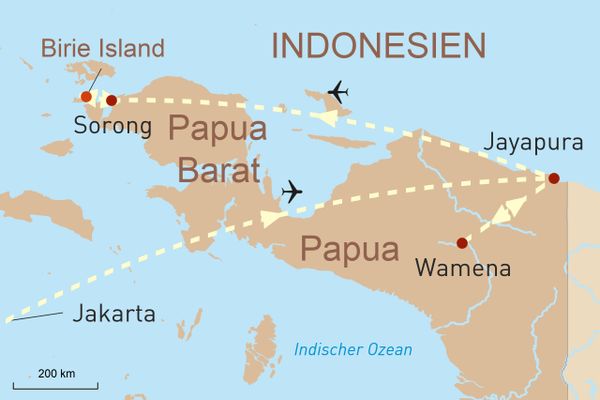 Unberührtes Papua und Naturparadies Raja Ampat