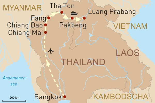 Facettenreiches Thailand & Laos