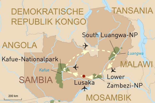 Sambia – Auf den Spuren der Leoparden