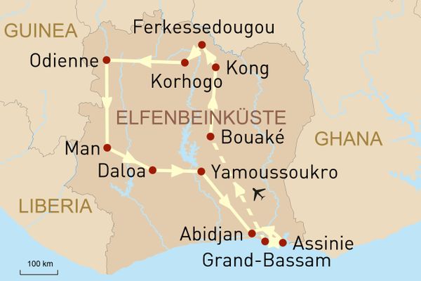 Elfenbeinküste – im Herzen Westafrikas