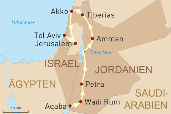 Jordanien und Israel
