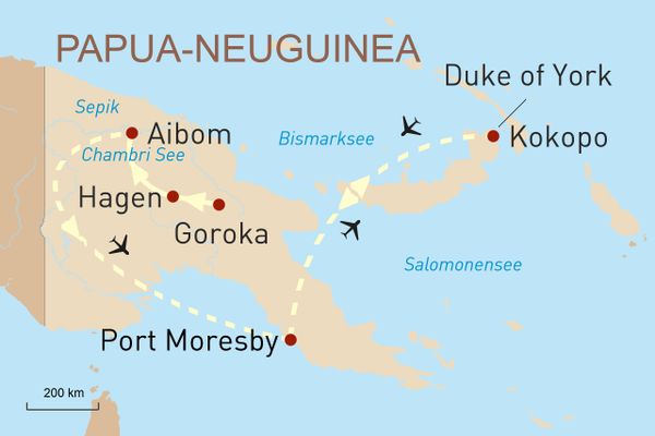 Auf den Spuren der indigenen Völker Papua-Neuguineas und New Britain