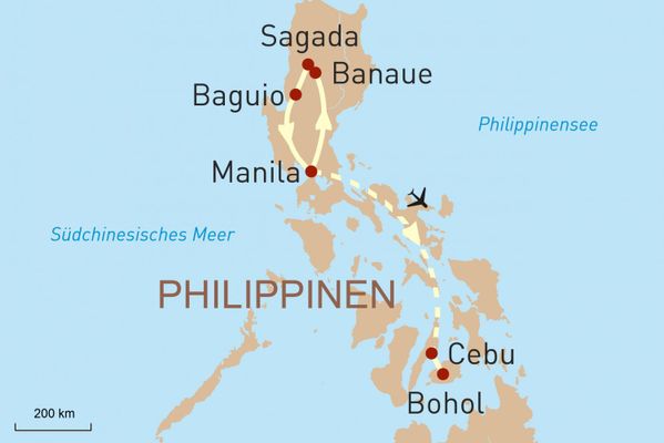 Die Höhepunkte der philippinischen Inseln