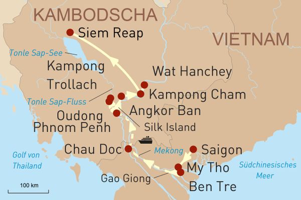 Perlen des Mekong – Vietnam & Kambodscha