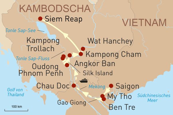 Entdeckungen am Südlichen Mekong