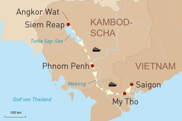 Exklusivreise mit Flusskreuzfahrt auf der Aqua Mekong: Angkor Wat und der südliche Mekong