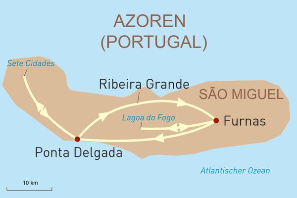 Azoren Reise - Grünes Naturparadies São Miguel