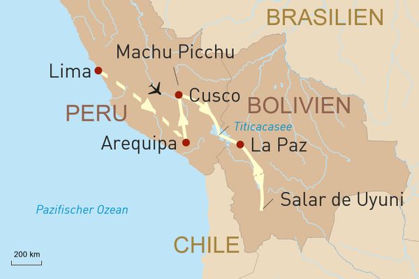 Höhenrausch in den Anden: Rundreise durch Peru und Bolivien