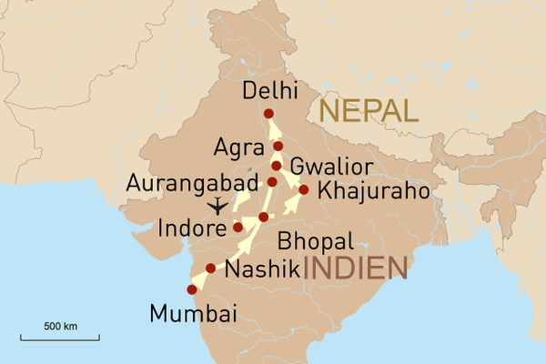 Zentralindien – Kultur und Paläste im Herzen Indiens