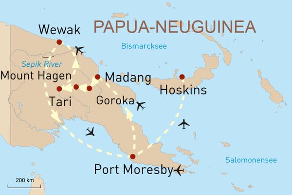 Indigene Völker Papua Neuguinea