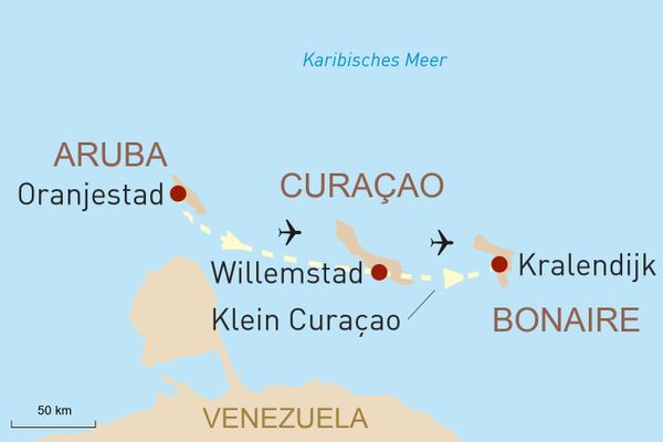 Inselhopping Niederländische Antillen: Die ABC-Inseln