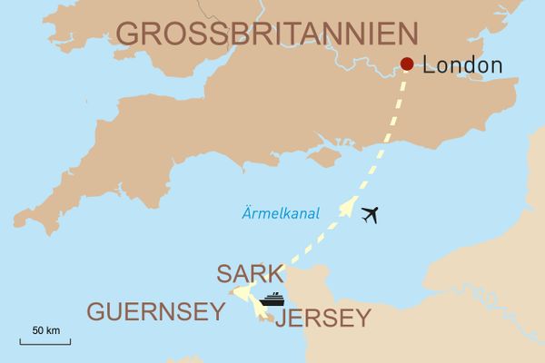 Inselhopping zu den Perlen des Ärmelkanals