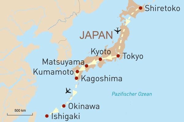 Japan intensiv – auf allen Hauptinseln unterwegs