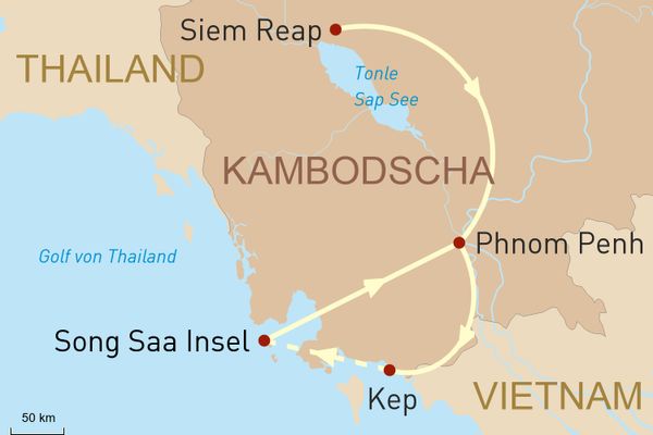 Kambodscha luxuriös erleben