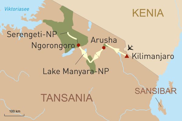 Kleingruppenreise nach Tansania