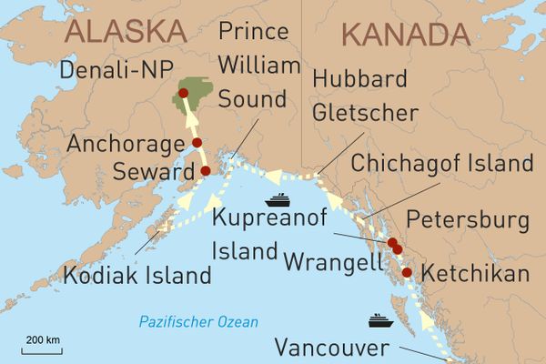 Inside-Passage: Majestätische Fjorde und die Magie Alaskas