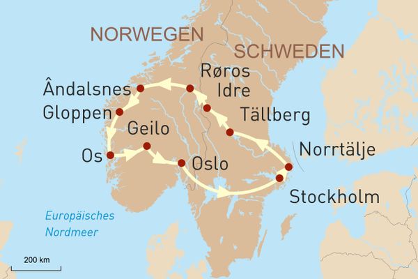 Skandinavien Reise: Zwischen Fjällen, Fjorden und Schären