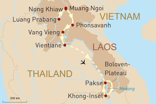 Laos Reise Intensiv