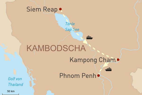 Mekong Kreuzfahrt in Kambodscha mit Heritage Line: Reise der Besinnung