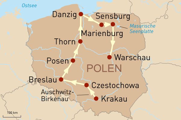 Mietwagenreise durch Polen: Vielfalt in Kultur, Kunst & Tradition