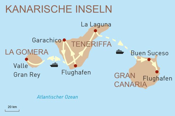 Mietwagenreise: Inselhopping auf den Kanarischen Inseln