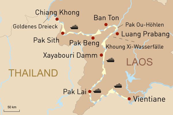 Mit der RV Pandaw den nördlichen Mekong entdecken