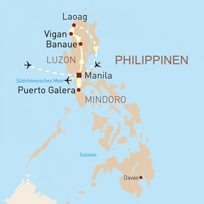 Philippinen Nord Luzon mit Baden auf Mindoro 2019