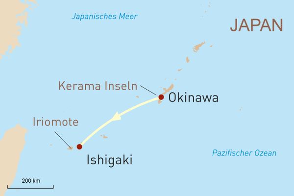 Inselhüpfen im tropischen Süden Japans