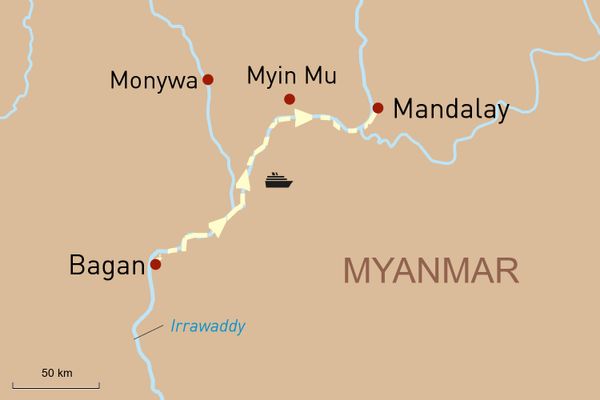 Road to Mandalay - Bagan bis Mandalay