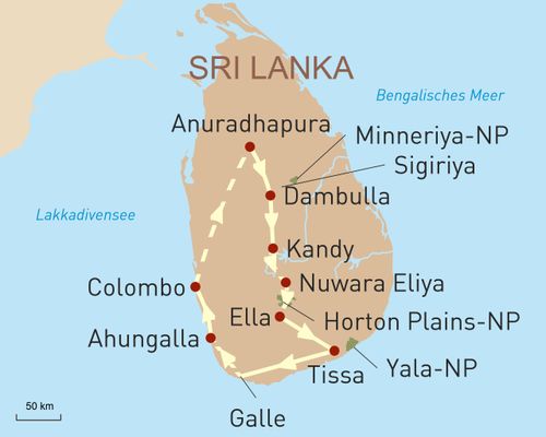 Per Zug durch Sri Lanka – Erlebnisreise mit ausgewählten Bahnstrecken