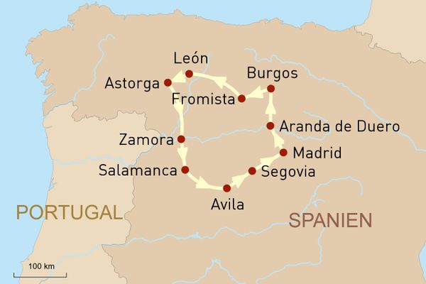 Spanien: Kastilien und León stilvoll entdecken